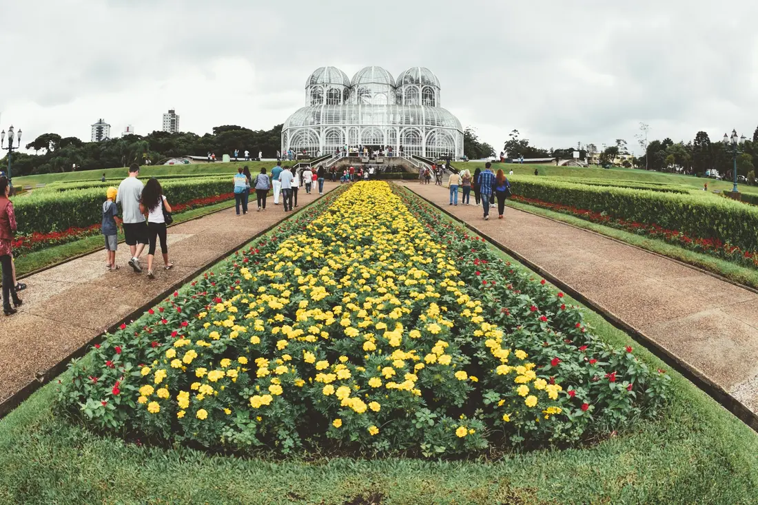 Jardim Botânico de Curitiba, Paraná — a cidade de Leonardo Turque